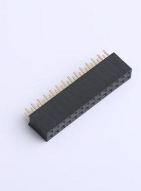 F185-1214A0ASYE2 排母 2x14P 间距:2.54mm 直插 插件,P=2.54mm