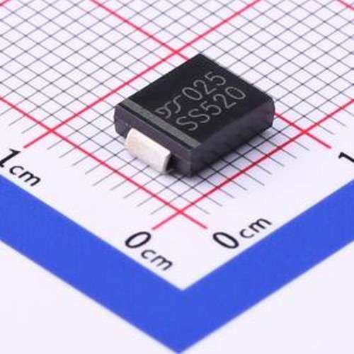 SS520 肖特基二极管 电压:200V 电流:5A SMC(DO-214AB)