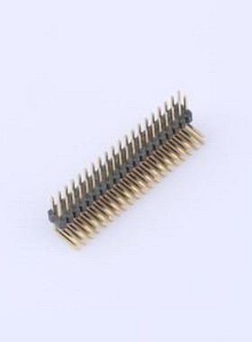 GPCB201-2002A003C1AD 排针 2x20P 间距:1mm 方针 弯插 弯插,P=1m