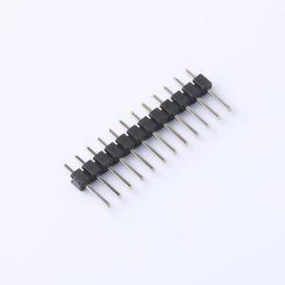 HB-PH3-254112PB2GOP 排针 间距:2.54mm 1x12P 直插 方针 插件,P=