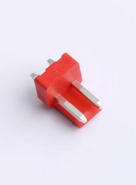 XY-VH3.96-2A11-R 线对板针座 VH 3.96mm 1x2P 直插 红色 插件,P=