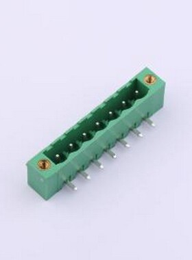 MX2EDGRM-5.08-07P-GN01-Cu-A 插拔式接线端子 螺丝固定 1x7P 5.0