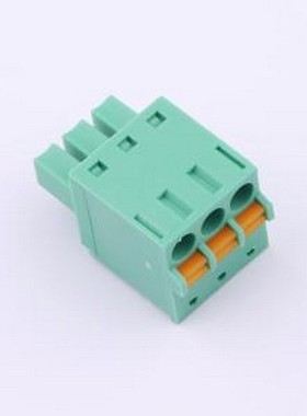 MX15EDGKD-3.81-03P-GN01-Cu-A 插拔式接线端子 1x3P 3.81mm 排数