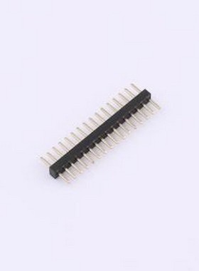 PZ1.0-UP1D-16A 排母 间距:1.0mm 单排 16p 直插 排针 P=1mm