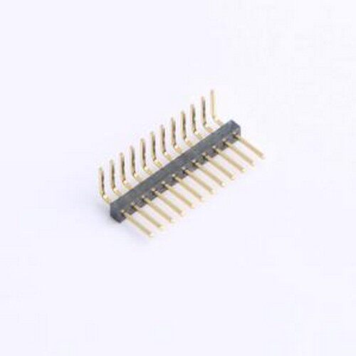 GPCB101-1202A003C1AA 排针 1x12P 间距:1mm 方针 弯插 弯插,P=1m