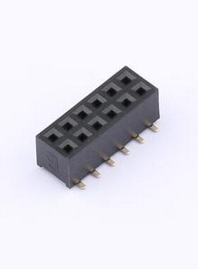 XDM200-2-06-S-4.3-G0 排母 2x6P 间距:2mm 立贴 SMD,P=2mm