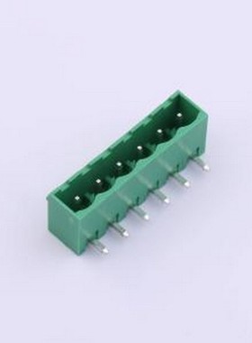 MX2EDGRC-5.08-06P-GN01-Cu-A 插拔式接线端子 1x6P 5.08mm 排数: