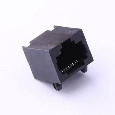 RC01374 以太网连接器(RJ45 RJ11) 弯插 不带LED 插件