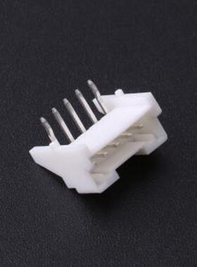 IPCW211W15NW01R 线对板针座 1x5P 间距:2mm 弯插 系列:PA 白色