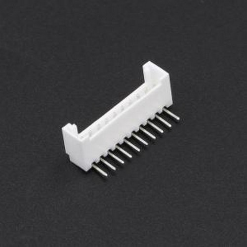 XY-HY2.0-10A21 线对板针座 1x10P 间距:2mm 弯插 弯插,P=2mm