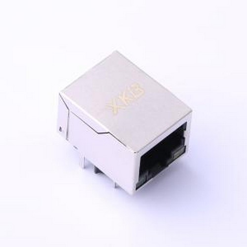 X01AB034BA2AD 以太网连接器(RJ45 RJ11) 弯插 带LED 插件