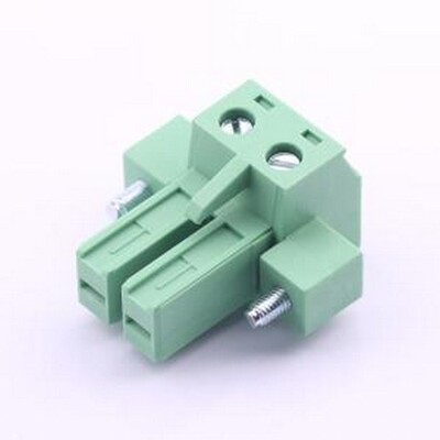 KF2EDGSKM-7.62-2P 插拔式接线端子 7.62mm 1x2P 排数:1 每排P数: