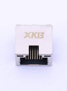 X39ADAB1W6DB1075 以太网连接器(RJ45 RJ11) 沉板 带LED 插件