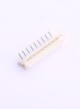 HX25015-9WA 线对板针座 1x9P 间距:2.5mm 弯插 白色 弯插,P=2.5m