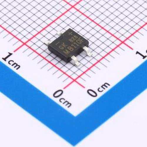 MB110F 整流桥 电压:100V 电流:1A MBF
