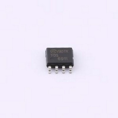 FDS6911-NL-VB 场效应管(MOSFET) 耐压:20V 电流:8.1A SOP-8