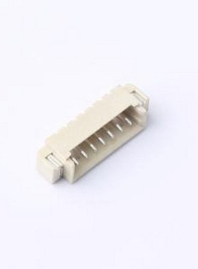 XY-MX1.25-7A61 线对板针座 间距:1.25 1x7P 卧贴 SMD,P=1.25mm,