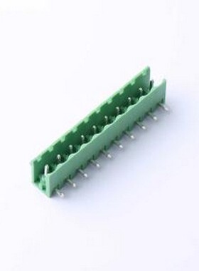 DB2ER-5.0-10P-GN 插拔式接线端子 5mm 排数:1 每排P数:10 弯插,P