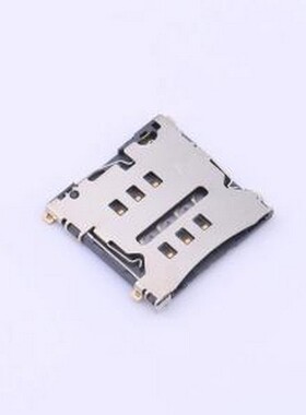 HYCW48-SIM06-150B SIM卡连接器 卡托式 MicroSIM卡 卡座 SMD