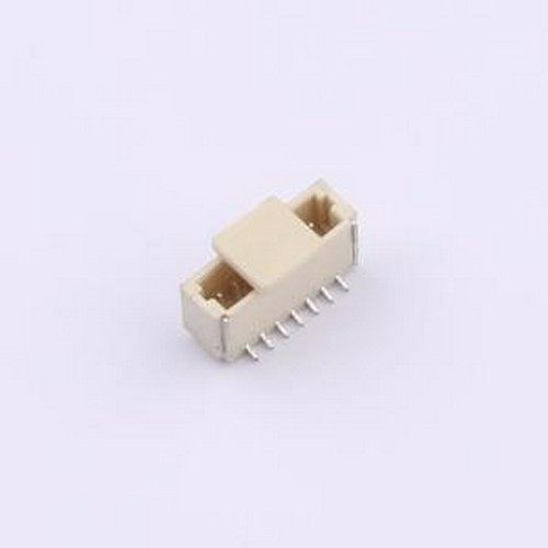 WAFER-SH1.0-7PLT-W1-P 线对板针座 1x7P 间距:1mm 立贴 SMD,P=1m