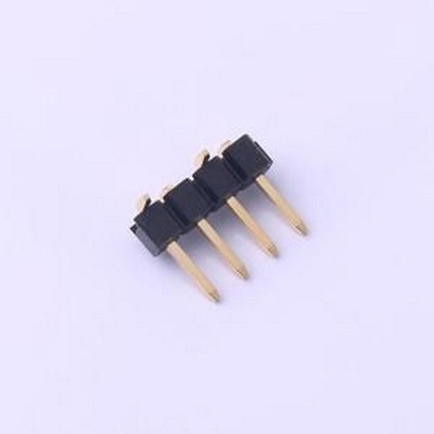 X6511WVS-04H-C50D48R1 排针 1x4P 间距:2.54mm 方针 SMD,P=2.54m