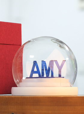 车一工坊树脂英文字母3D定制礼物