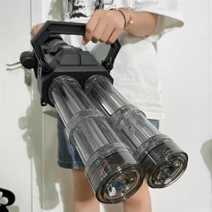 双管加特林水枪背包带火花电动高压大容量推荐强呲水