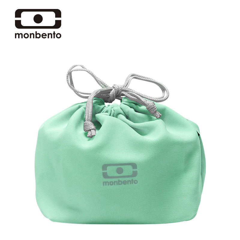 monbento束口袋户外便当包上班族学生成人便携袋日式餐盒手提袋