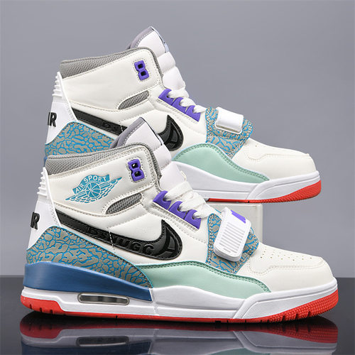 aj312男鞋莆田aj高帮情侣复活节篮球鞋气垫板鞋青少年男女鞋学生