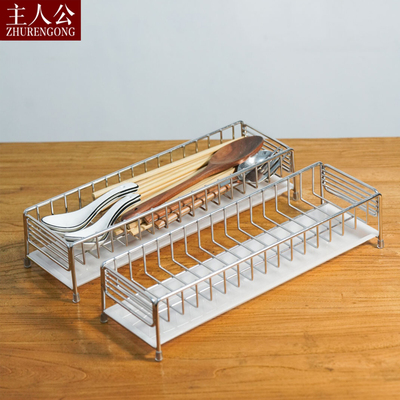 304不锈钢筷子沥水架带接水盘