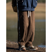 男春秋百搭情侣国潮重工直筒长裤 休闲宽松阔腿裤 HEODS工装 WASSUP