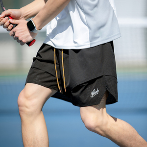 WASSUP潮牌户外速干短裤男夏季薄款骑行运动五分裤透气凉感休闲裤