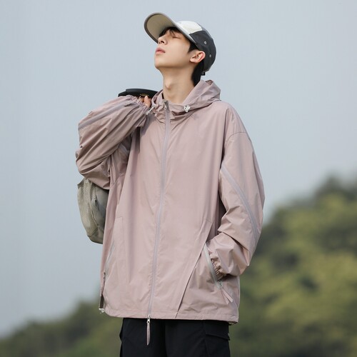 WASSUP凉感夹克防晒服情侣外套