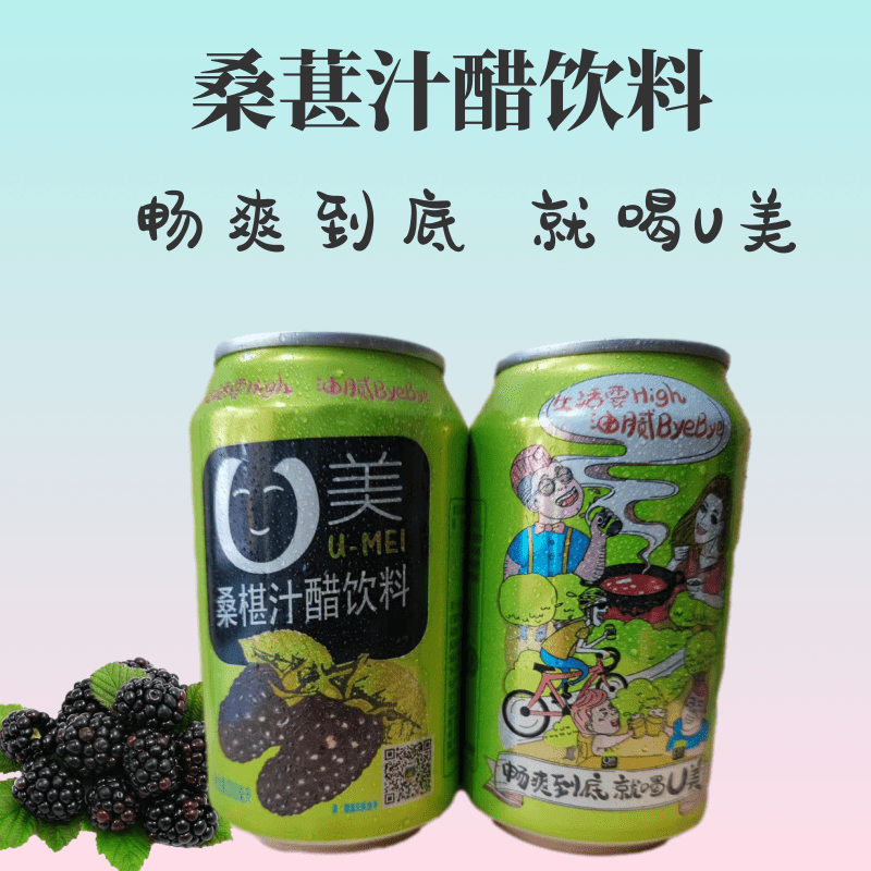 阆中阆州醋U美桑葚醋饮解油腻