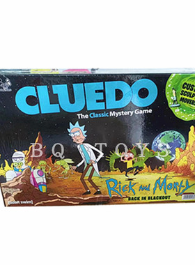 初高中学生及成人休闲聚会游戏2-6人游戏妙探寻凶cluedo英文桌游