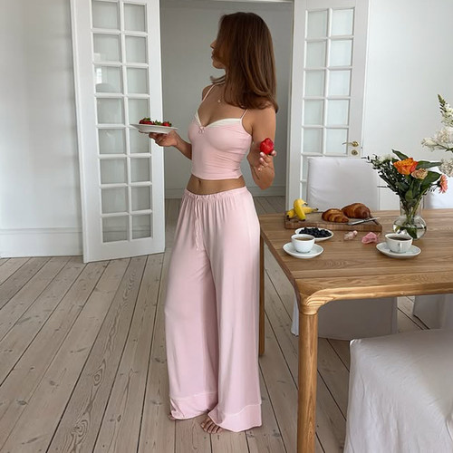 美式辣妹居家休闲运动套装女