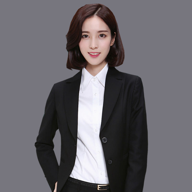 新款秋季女装职业套装西装OL修身韩版西服女士正装面试工作服