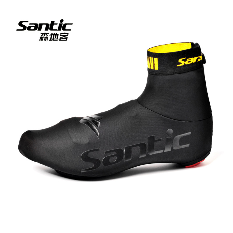 SANTIC|SENDIKE 도로 산악 신발 커버 자전거 방풍 사이클링 신발 커버 잠금 신발 신발 커버 사이클링 액세서리