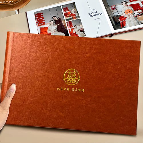 订婚婚礼现场跟拍纪念婚纱照相册