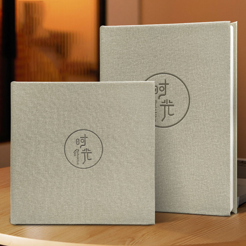 皮面相册照片高端定制纪念册亲子写真照片打印成书相册纪念册制作图片