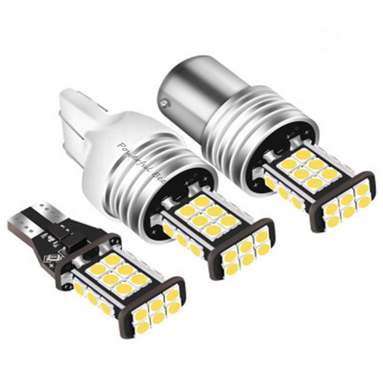 超亮解码白光LED汽车日行倒车灯