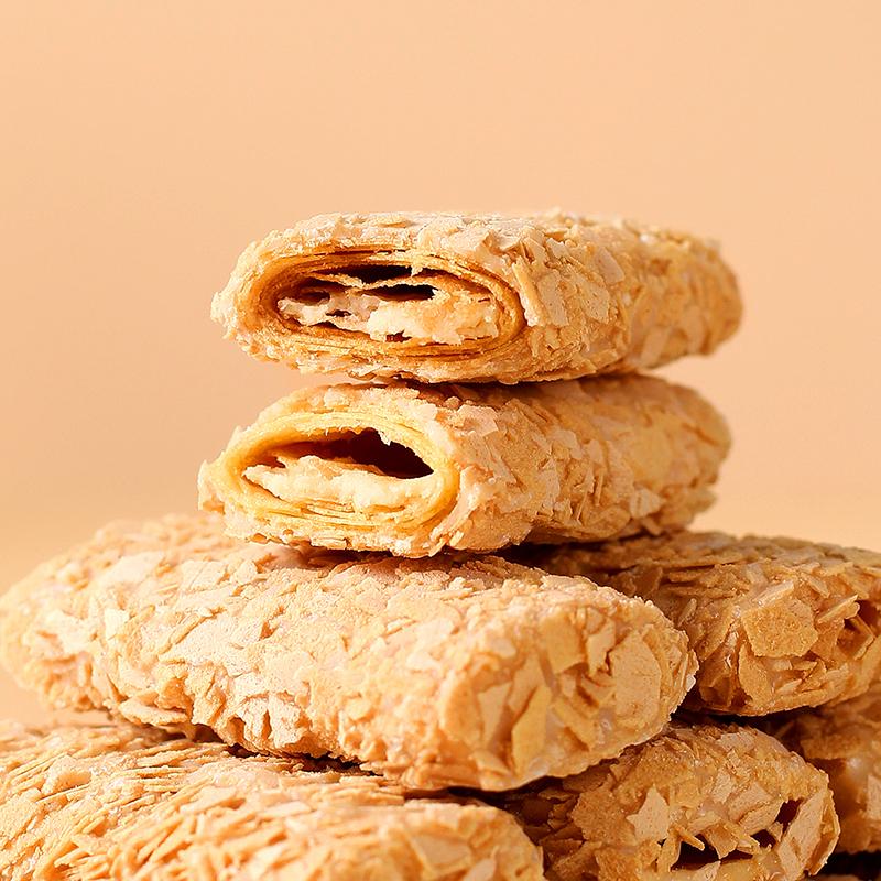 雪花酥传统糕点休闲零食小吃