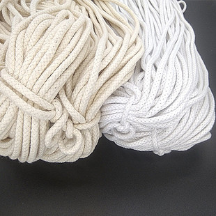 包邮全棉绳 粗棉绳 包芯棉绳 加芯棉绳 棉线绳棉麻绳 棉绳子5mm粗