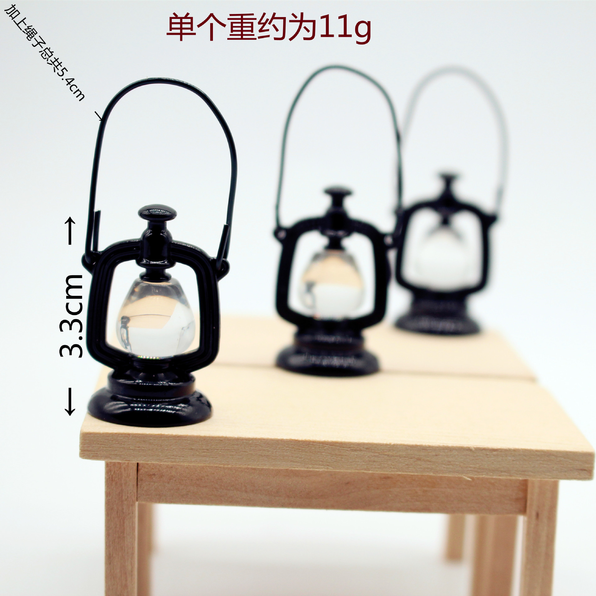 娃娃屋煤油灯小夜灯迷你复古