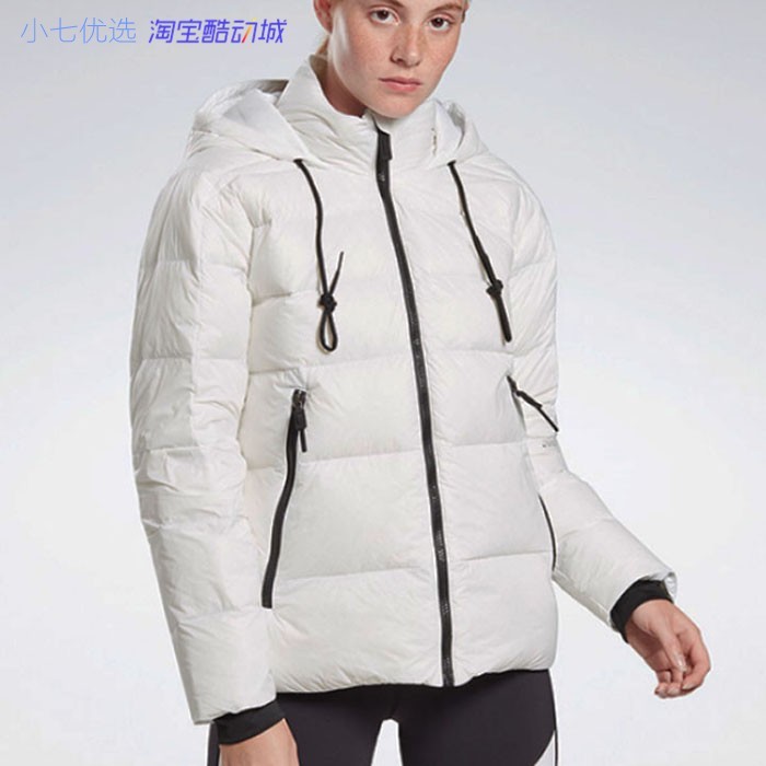 Reebok/锐步防风保暖连帽羽绒服