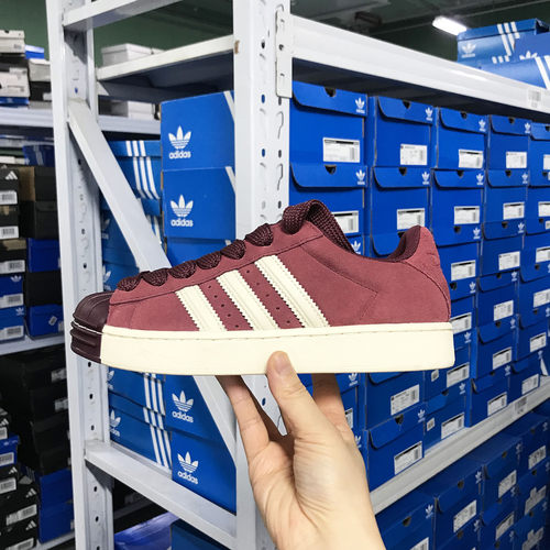 小七Adidas三叶草 SUPERSTAR ST 男女经典贝壳头运动板鞋 KI3563