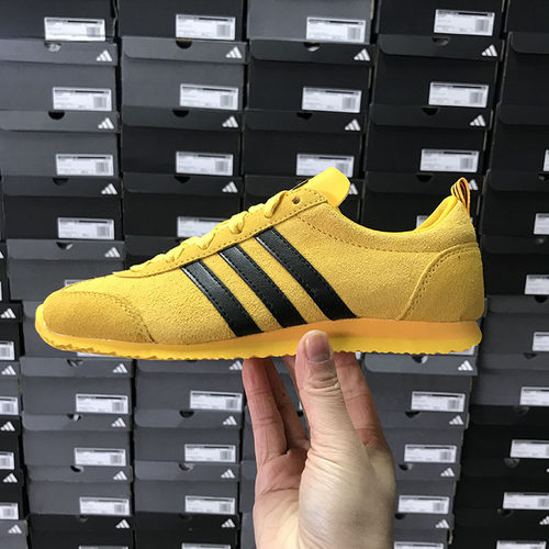 Adidas VS JOG 男女复古轻便透气运动休闲鞋JR4651 JI2436 JS1122