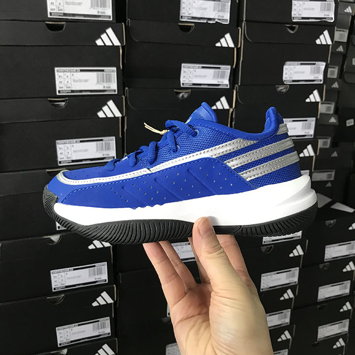 Adidas FRONT COURT 儿童团队款耐磨实战运动篮球鞋 ID6193 6195