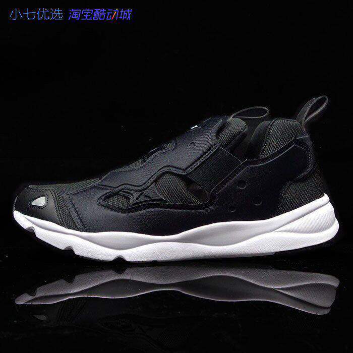 小七Reebok/锐步 FURYLITE 男女复古轻便透气运动鞋跑步鞋 FU9077