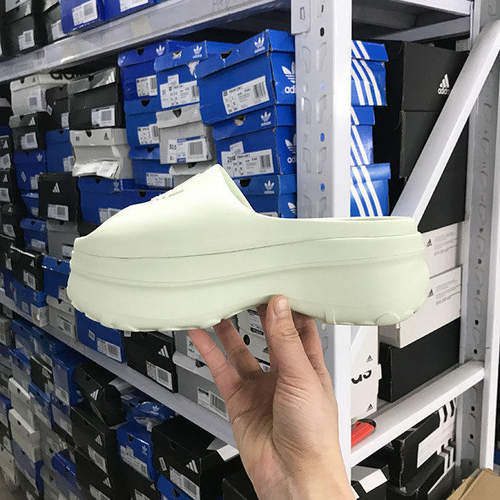 Adidas三叶草ADIFOM STAN SLIDE 男女增高厚底拖鞋 JH7467 JI2613